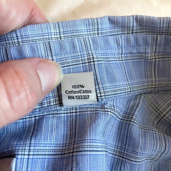 Ben Sherman Men's Tailored Skinny Fit Button Down Shirt Size XL - Picture 5 of 10